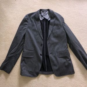 Vince Classic 2 Button Blazer -Gray Size 40